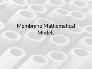 Membranes-Presentation for gas separation | PPSX