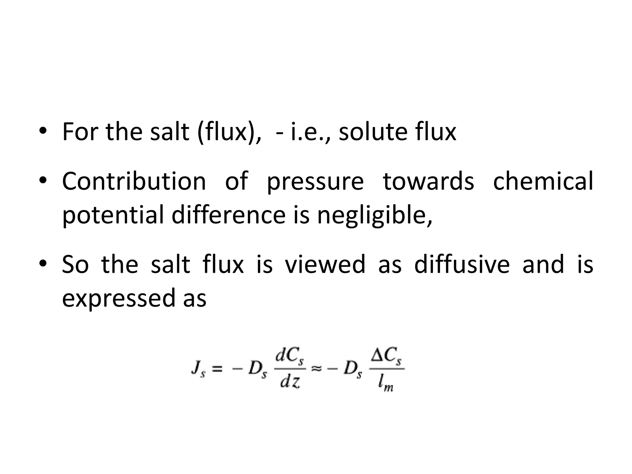 Membrane separation process pptx chemistry science