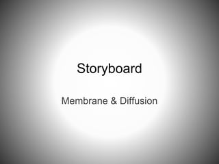 Storyboard

Membrane & Diffusion
 