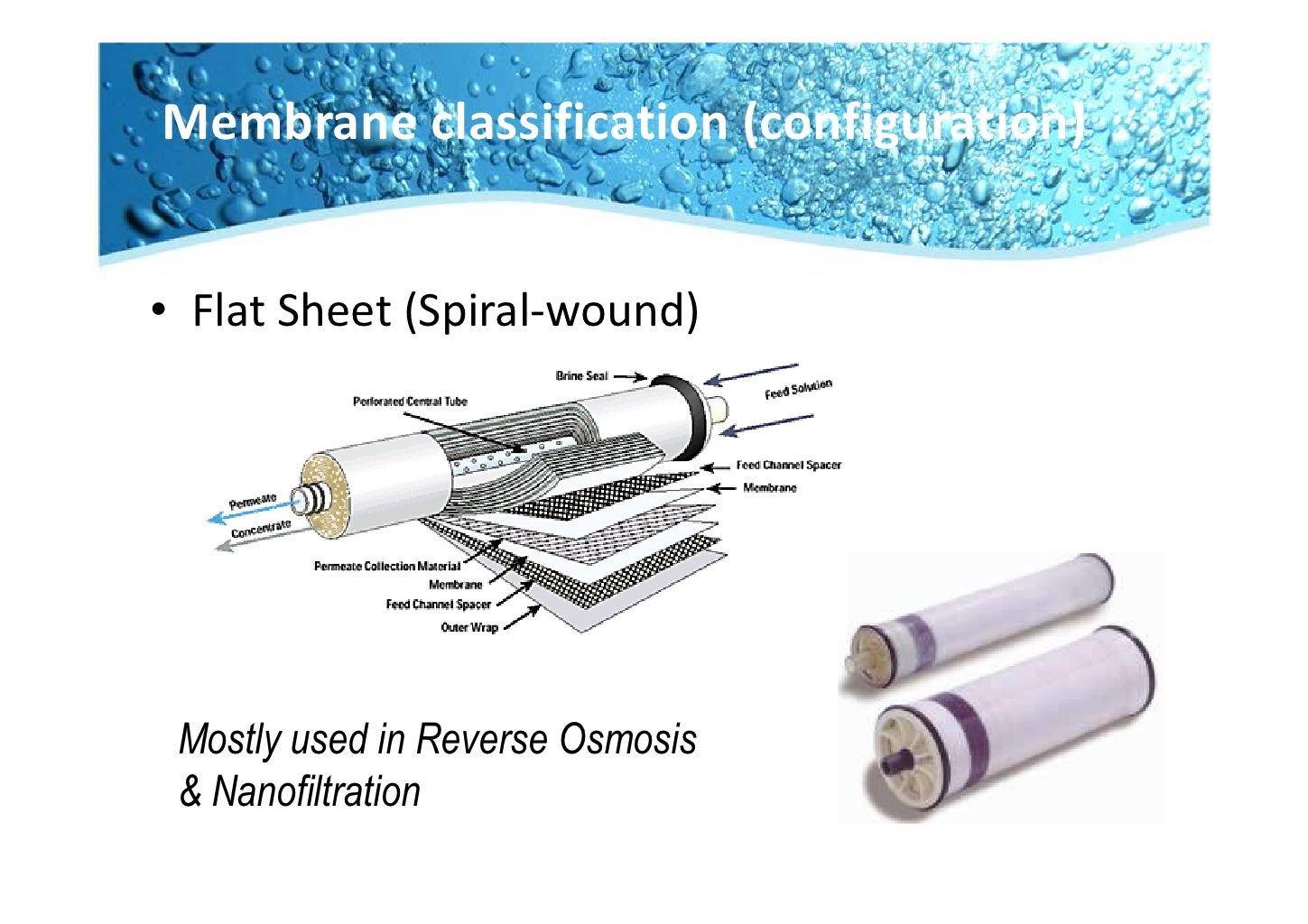 Membrane technology