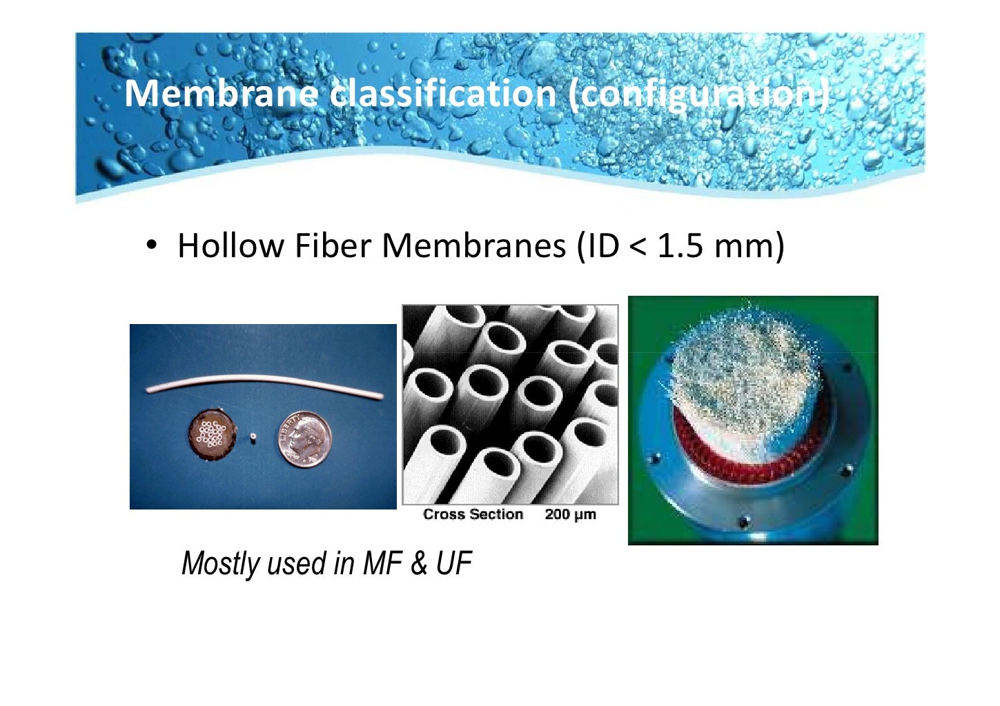 Membrane technology