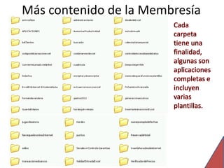 Más contenido de la Membresía
 