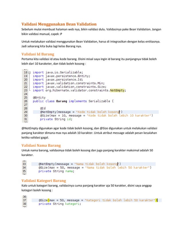 Membuat aplikasi-java-web-enterprise-sederhana | PDF