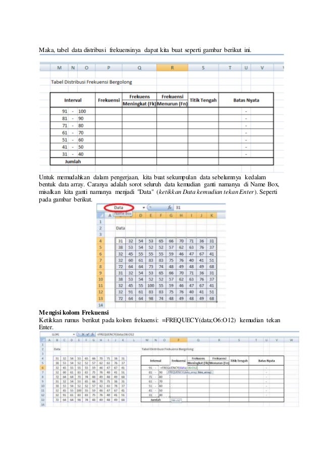 Membuat Tabel Distribusi Frekuensi Bergolong | membuat tabel distribusi frekuensi data statistik di Membuat Tabel Distribusi Frekuensi Bergolong | membuat tabel distribusi frekuensi data statistik di