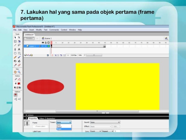 Membuat Animasi Motion Shape Dengan