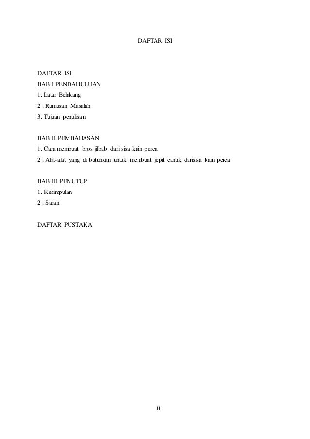 Membuat bros jilbab dari kain perca smk kesehatan raha