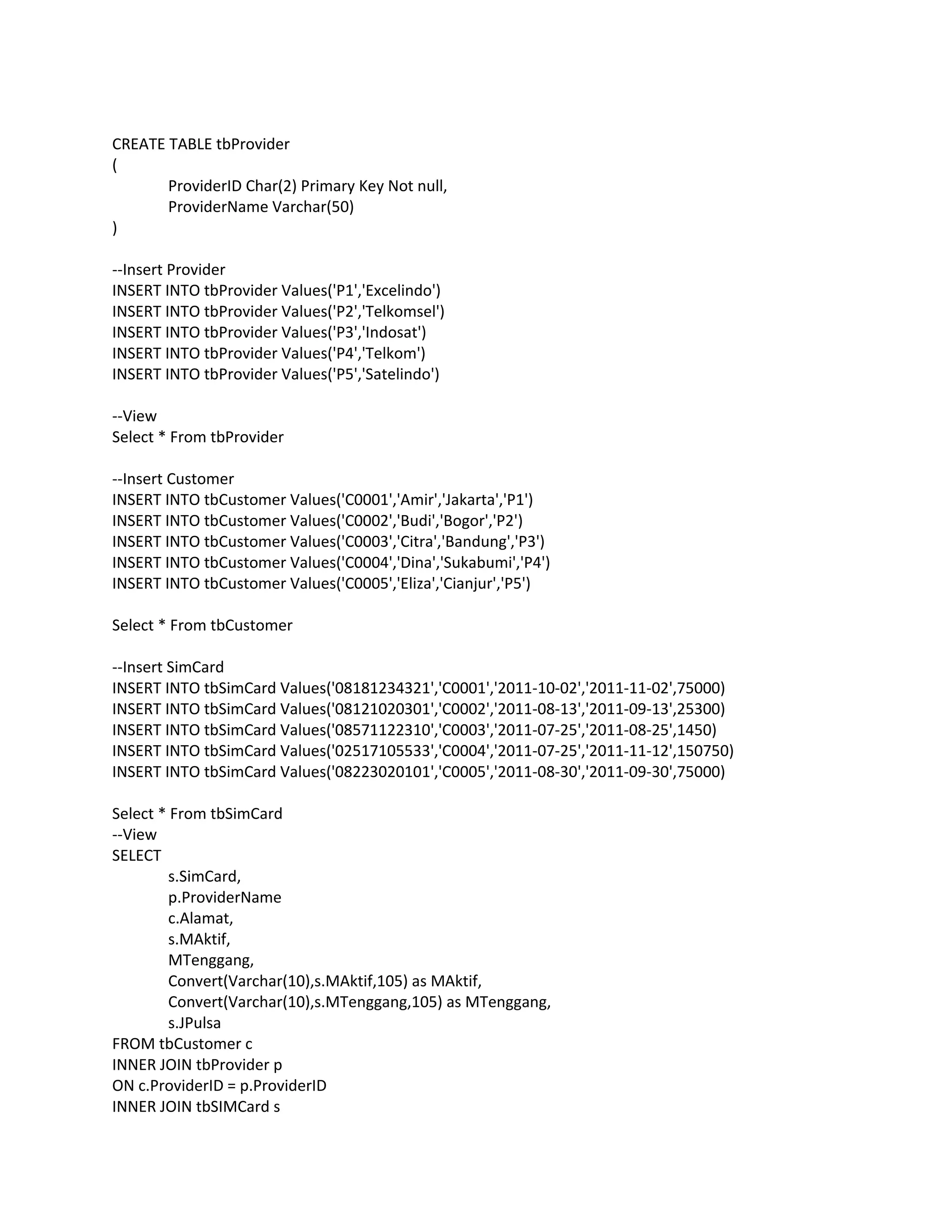 Membuat database menggunakan sql management studio | DOC