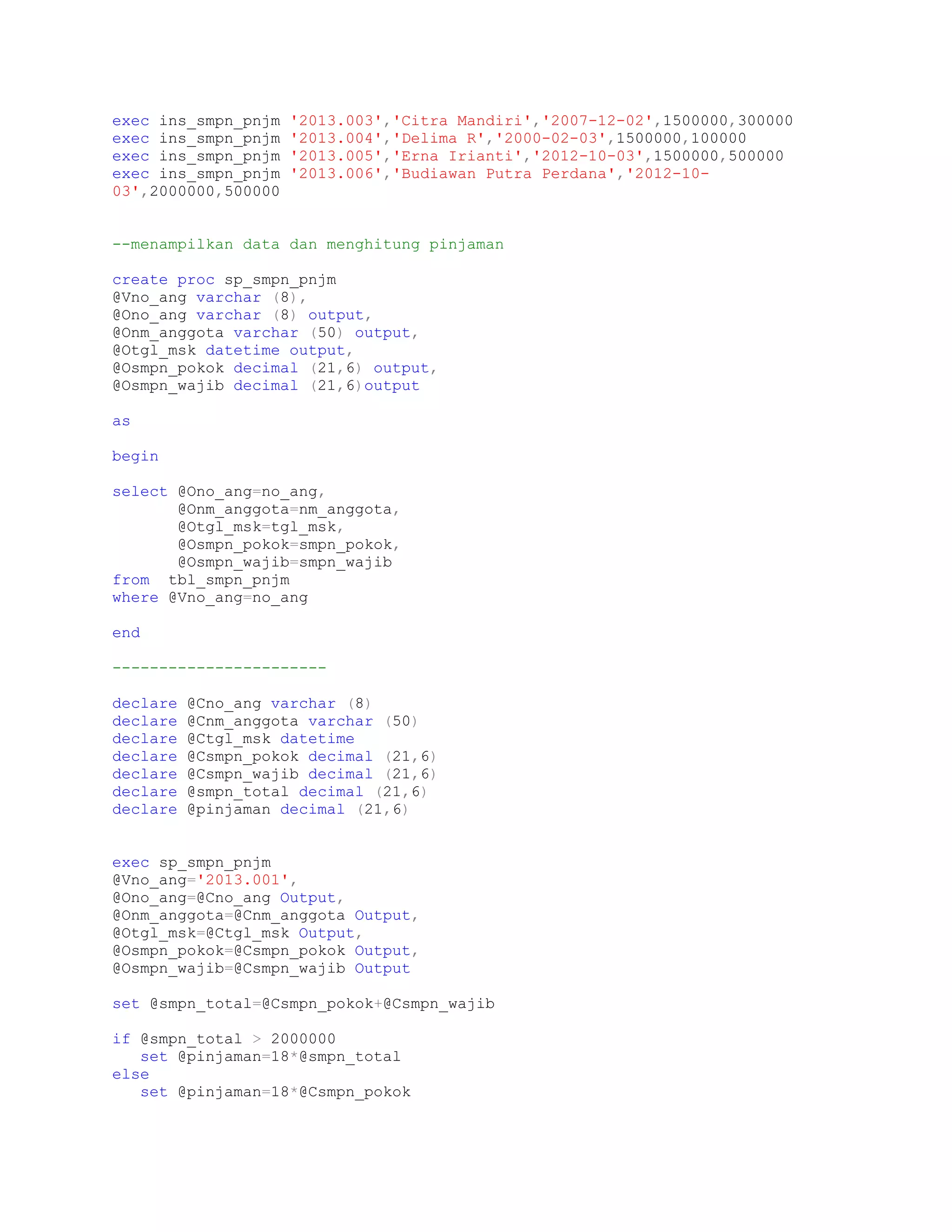 Membuat database menggunakan sql management studio | PDF