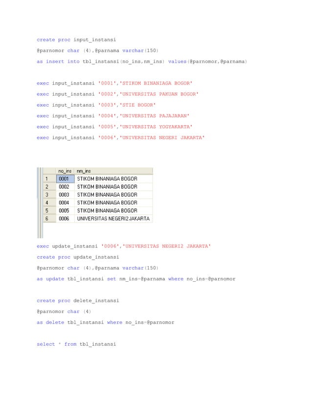 Membuat database menggunakan sql management studio | PDF