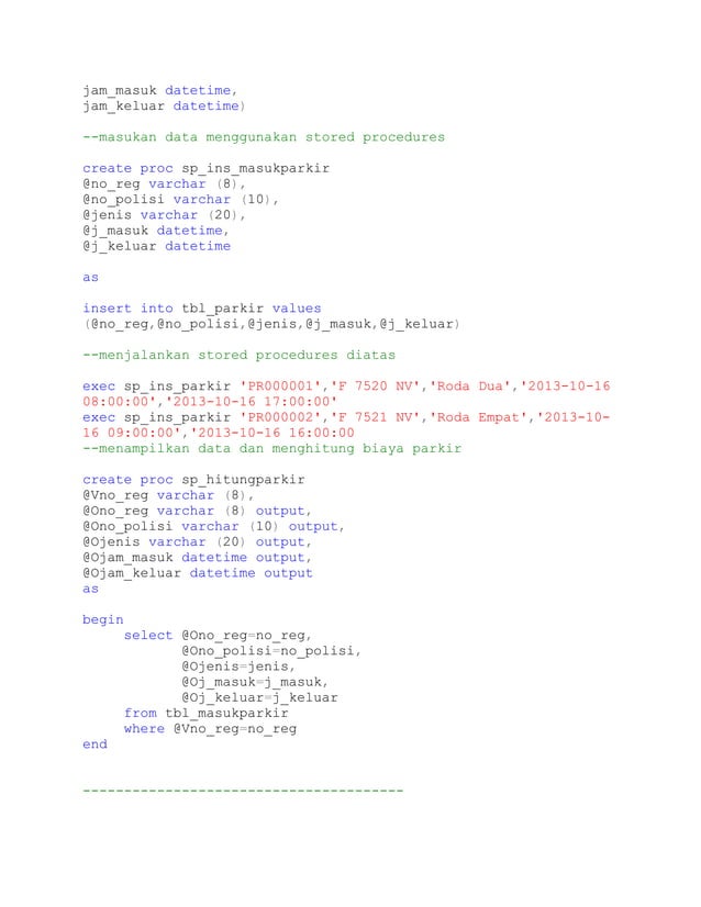 Membuat database menggunakan sql management studio | DOC