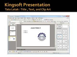 Membuat dokumen presentasi