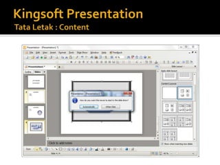 Membuat dokumen presentasi