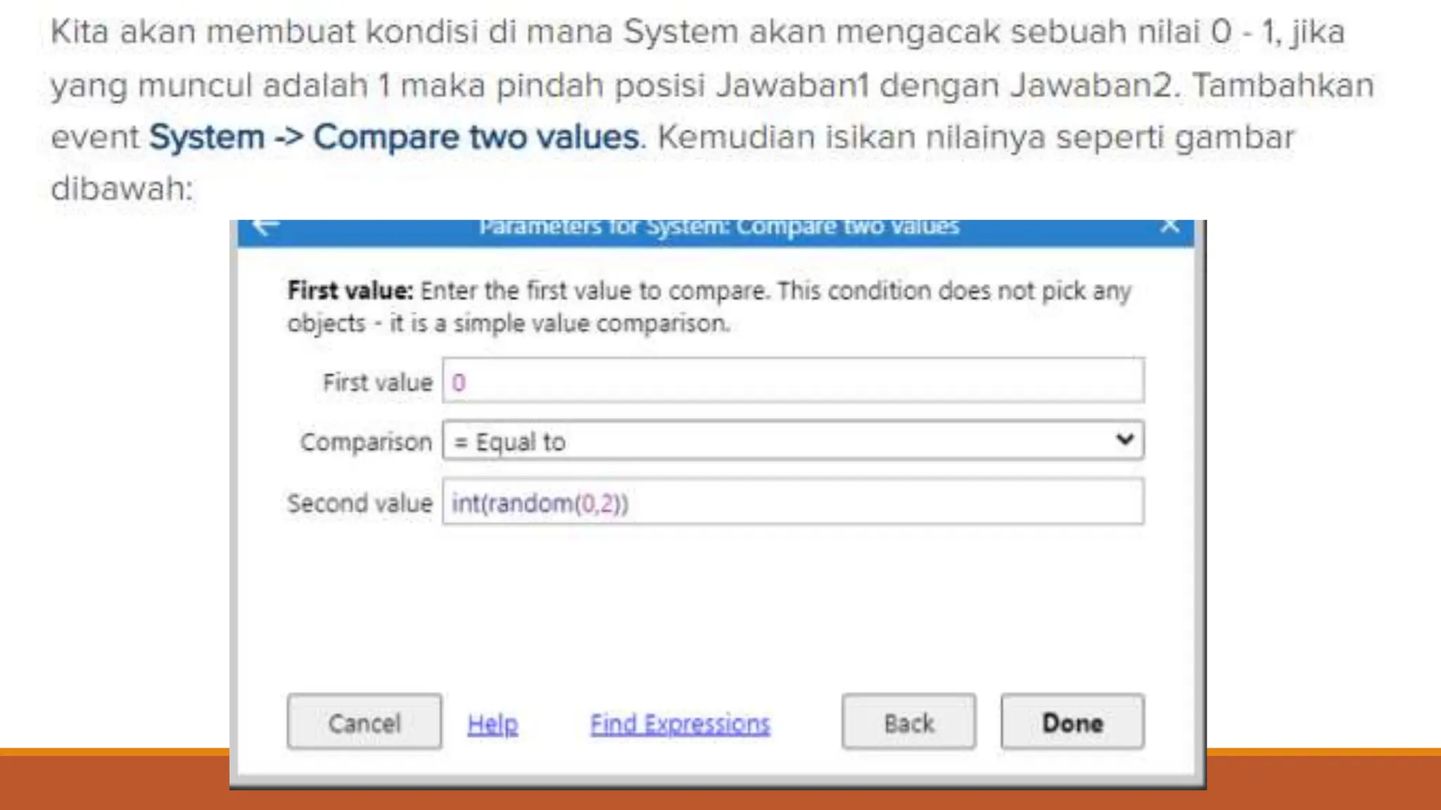 Membuat Game Tebak Angka menggunakan Construct 2