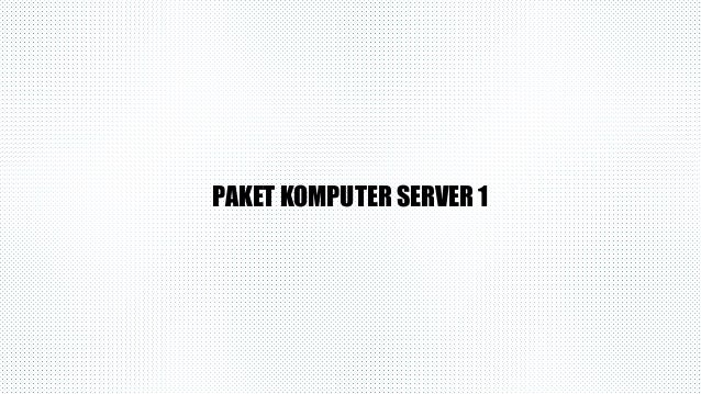 spesifikasi komputer untuk unbk spesifikasi server streaming