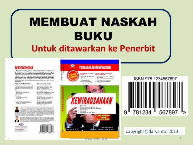 Membuat naskah buku