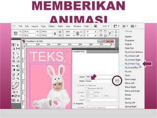 MEMBERIKAN ANIMASI 