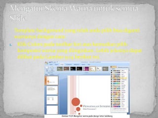 Emphasis: dipakaiuntukmembuatanimasi yang menunjukkankeberadaanobjekdidalampresentasisecarategas