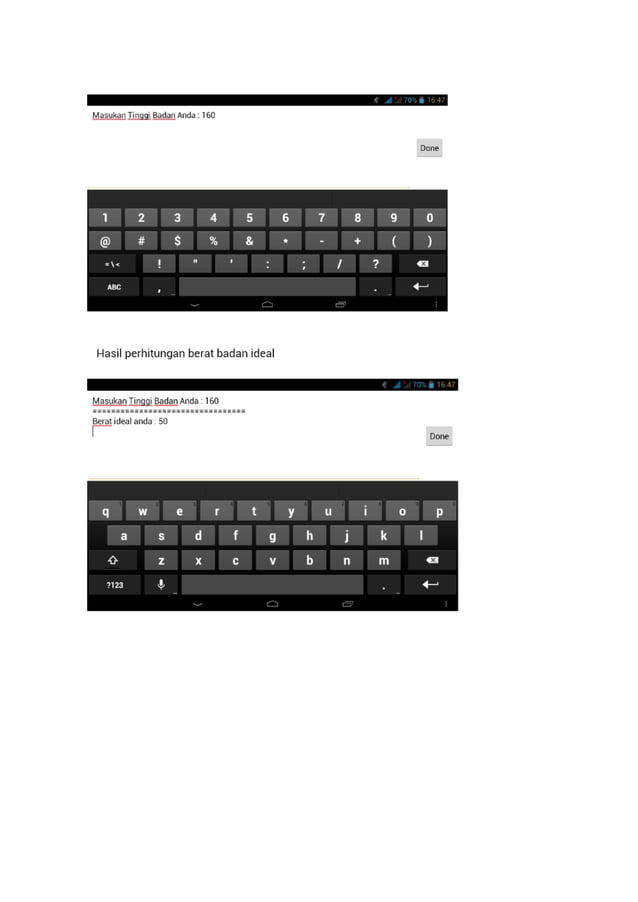 Membuat program java console di android | PDF