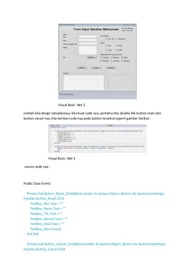Teks Berjalan di Aplikasi Dekstop dengan