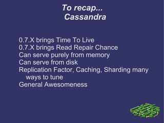 Stores and indexes data 