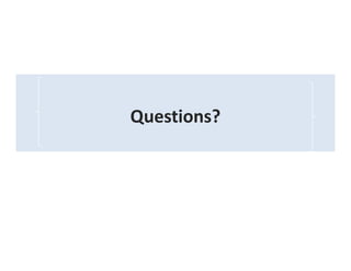 Questions?
 