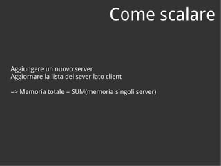 Architettura Diviso in due parti: server 