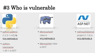 #3 Who is vulnerable 
 