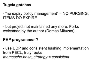 memcached vs tugela
