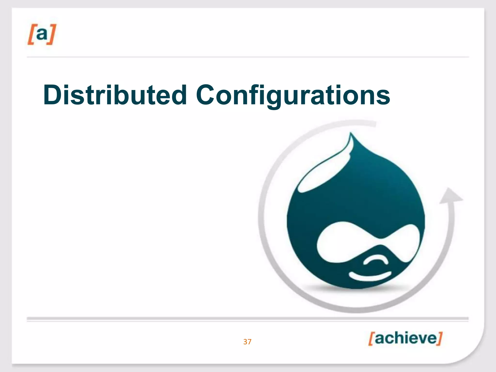 Distributed Configurations

37

 