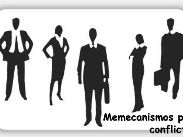 Mecanismos para resolver conflictos