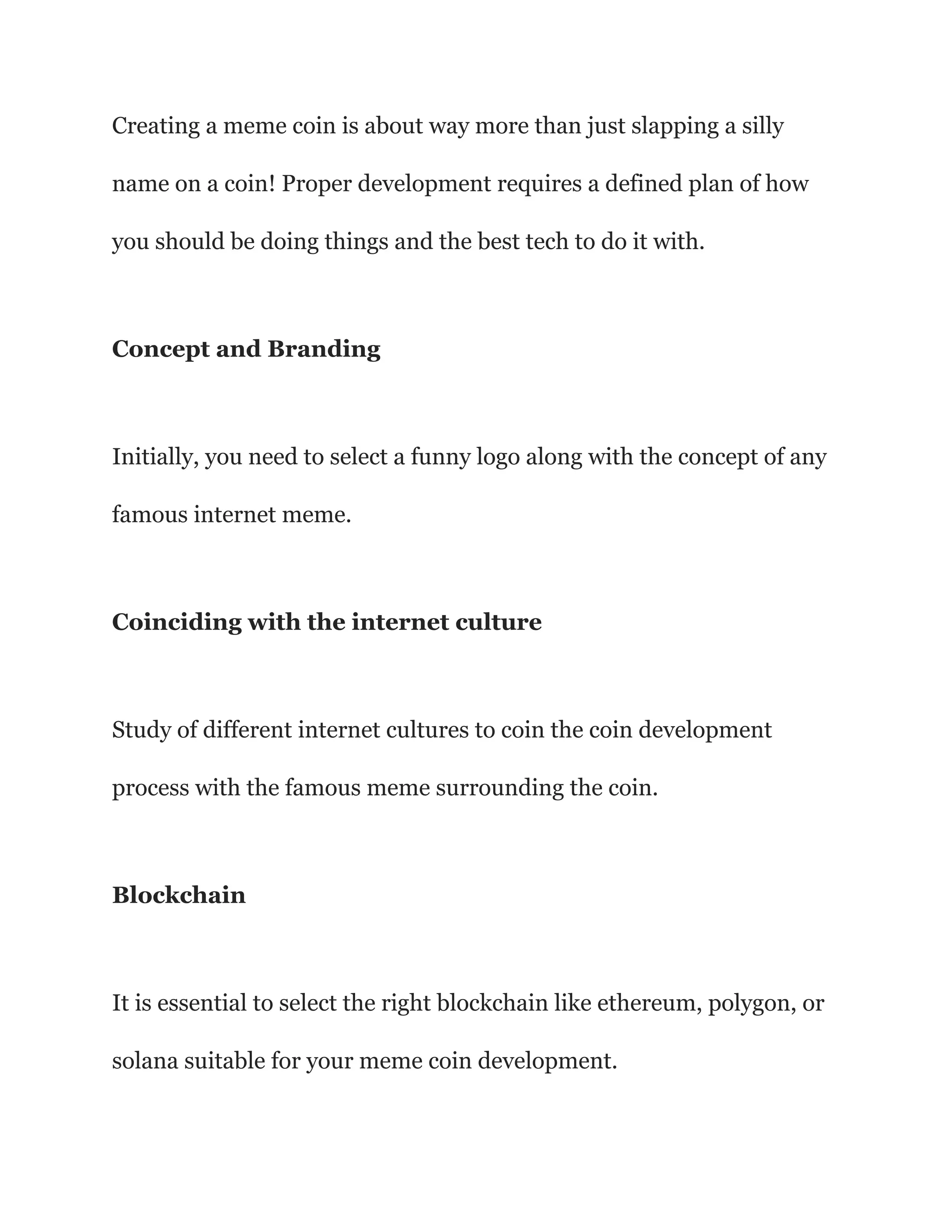 Meme Coin Development_ From Internet culture to drastic crypto value.pdf