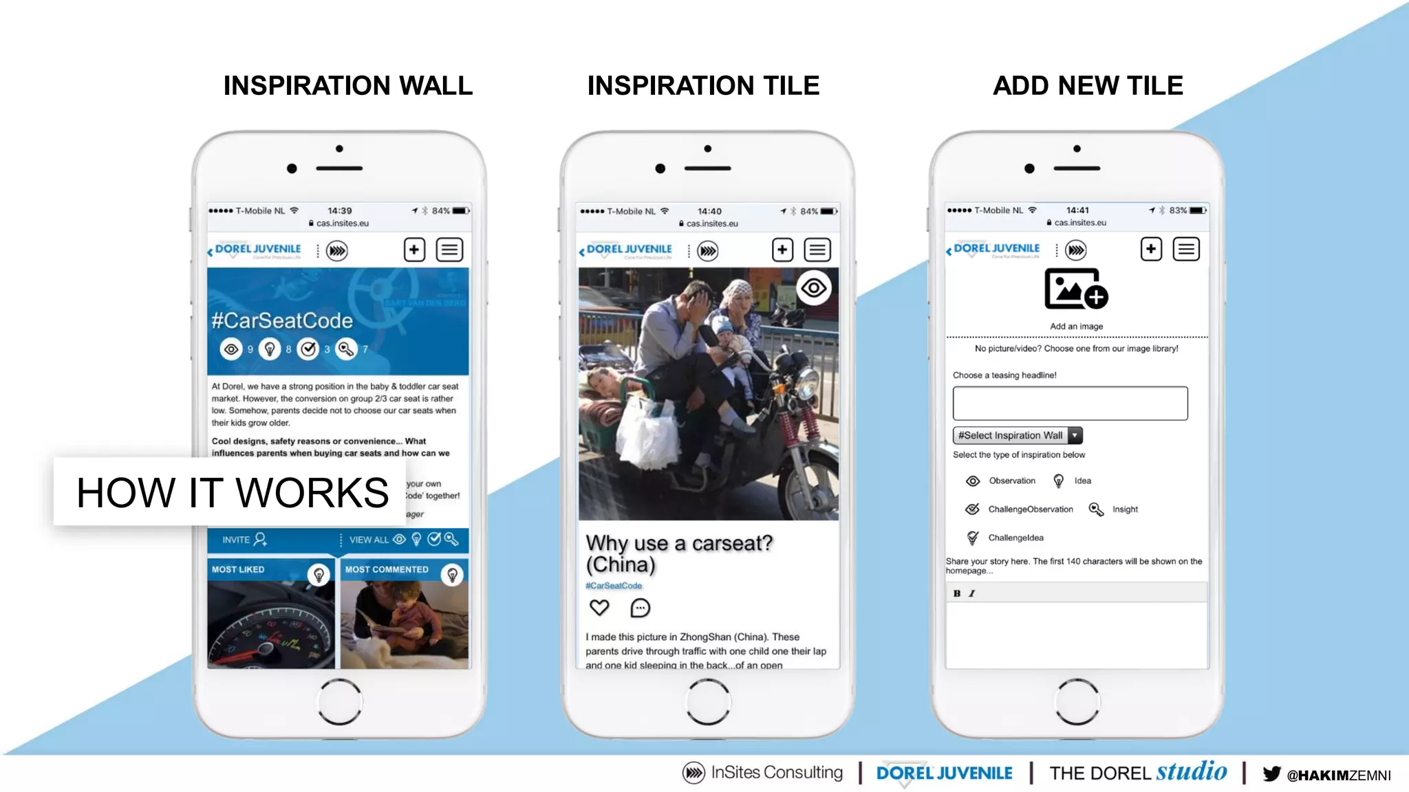 INSPIRATION WALL INSPIRATION TILE ADD NEW TILE
HOW IT WORKS
@TIMDUH@HAKIMZEMNI
 