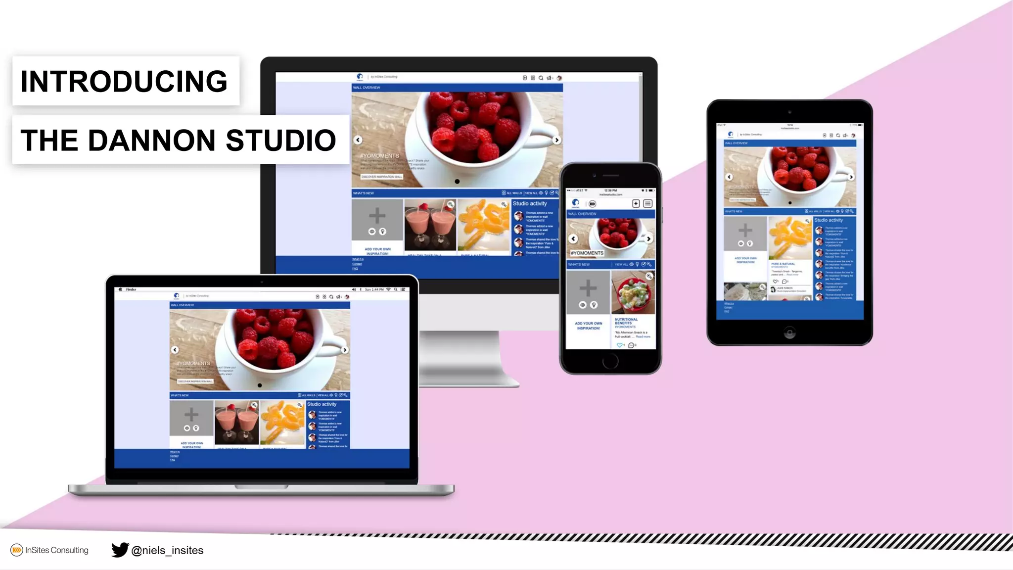 THE DANNON STUDIO
INTRODUCING
 