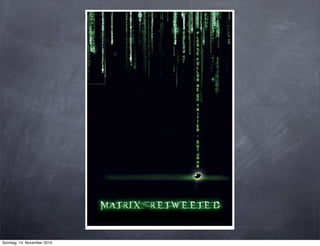 Sonntag, 14. November 2010
 