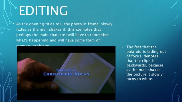 Memento essay