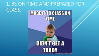 Meme rules ppt | PPTX