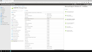 MEM for OnPrem Environments