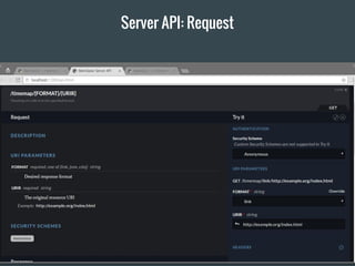 Server API: Request
 