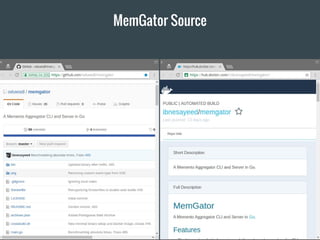 MemGator Source
 