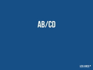 AB/CD
 