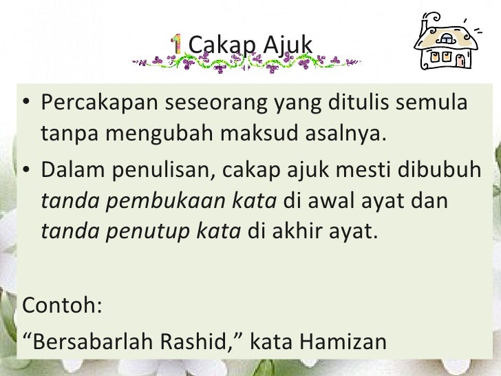 Contoh Soalan Cakap Ajuk Kepada Cakap Pindah - Kecemasan k
