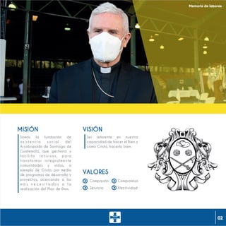 Como Cáritas de la Arquidiócesis
de Santiago de Guatemala,
nuestra área de trabajo abarca
los departamentos de Guatemala
y...