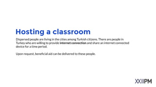 Identifying educator
For better matching reasons; information related to;
!
1 - Understanding the time zone
2 - Identifying the background, education and interests
3 - Patterning the days and time-slots
4 - Role-modeling and supportive acts
!
!
 