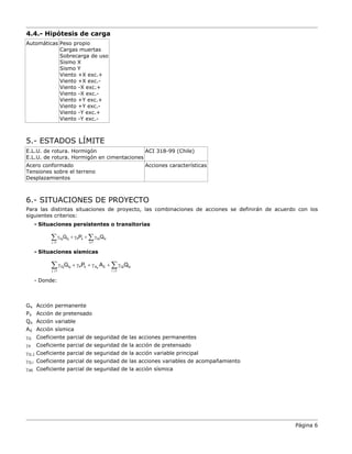 Calculista Estructuras Osorno