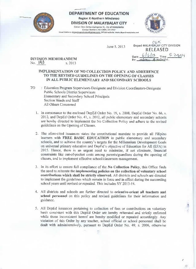Memo 13-143