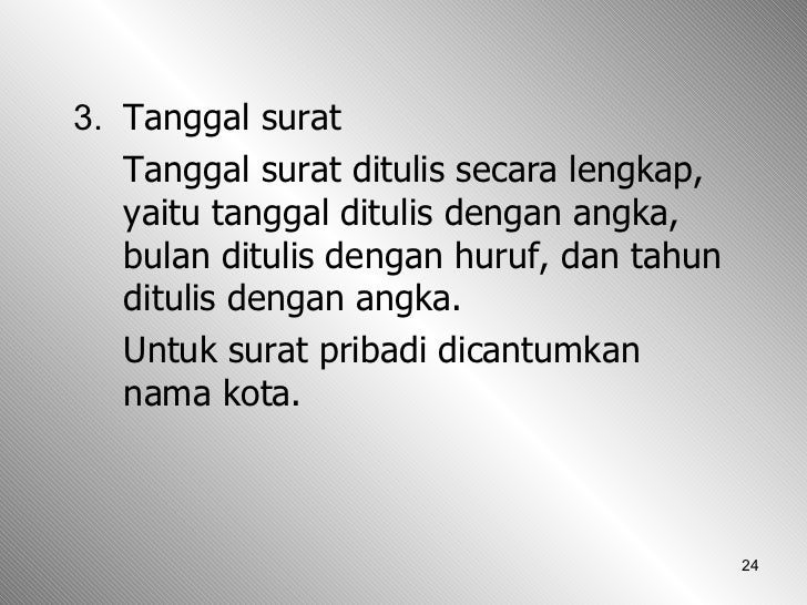 Materi Pembelajaran Menulis Memo dan Surat
