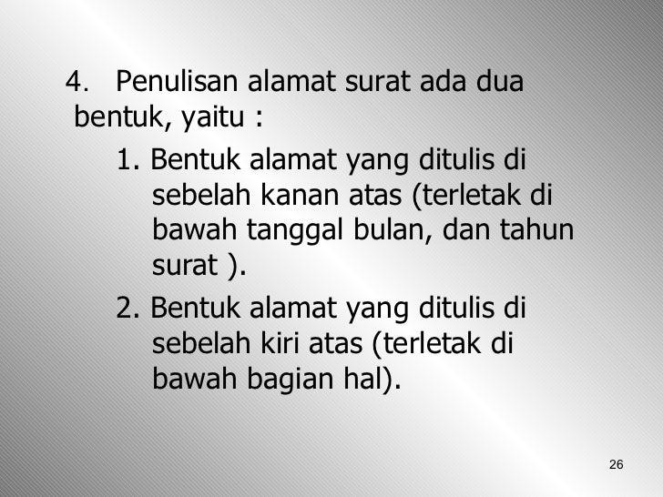Materi Pembelajaran Menulis Memo dan Surat