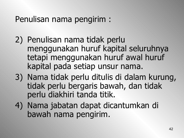 Materi Pembelajaran Menulis Memo dan Surat