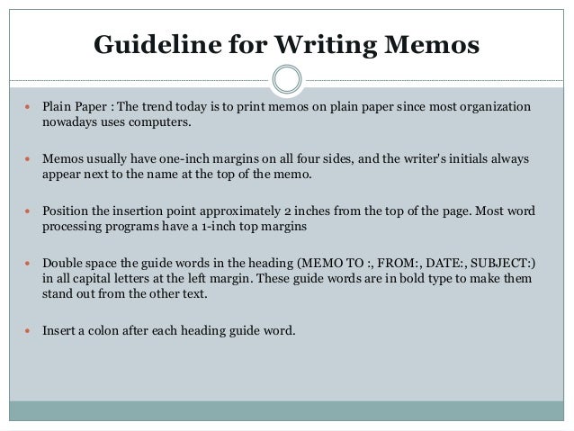 memo and other letter formats formats for letters and memos