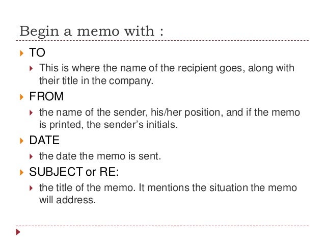 name memo